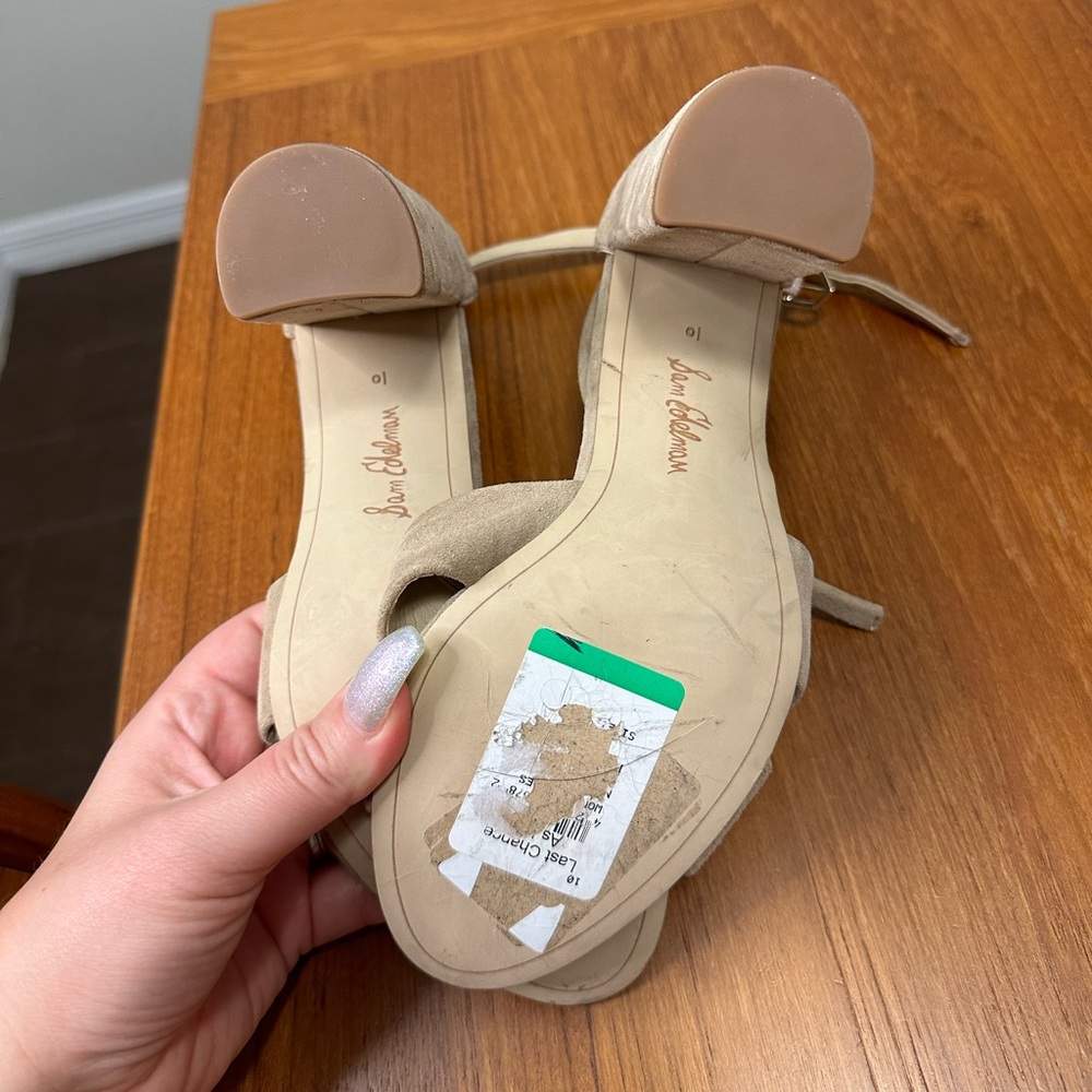 NWOB Sam Edelman size 10 Yancy block heels - Picture 4 of 6